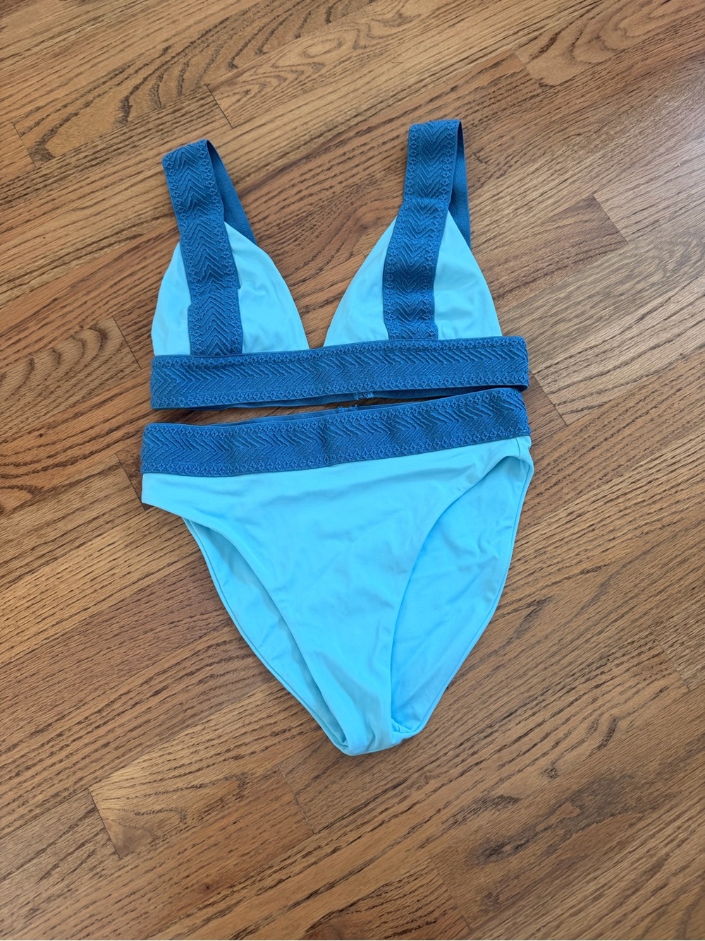 Elysiian Bali bikini in aqua blue
